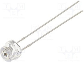 OS5YPM56A1A-OP, Светодиод, 4,8мм, желтый, 3000-4200мкд, 30°, Шаг 2,54мм