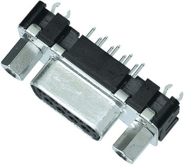 09664516513, D-Sub Standard Connectors DSUB SV FEM SSDP STR 37P PL2 GC SLK 4-40