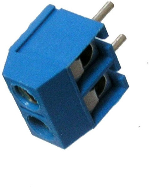 301-021-12, Клеммник винтовой, 2-контактный, 5мм, прямой 301-021-12, Клеммник винтовой, 2-контактный, 5мм, прямой