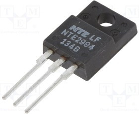 NTE2994, Транзистор: N-MOSFET, полевой, 450В, 10А, Idm: 40А, 50Вт, TO220F