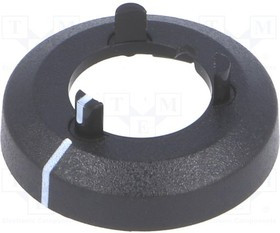 A7513010, Заглушка крышки с указателем, ABS, черный, распорным стержнем