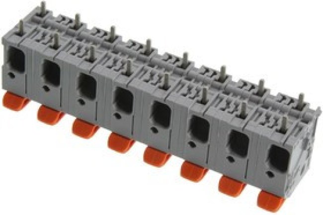 2606-1358, TERMINAL BLOCK, WTB, 8POS, 24-8AWG