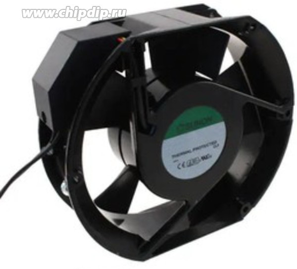 Вентилятор Sunon A1175-HBL 172x150x51 2pin провод 115V 0.22A