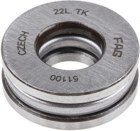 51100 Thrust Ball Bearing- Open Type 10mm I.D, 24mm O.D