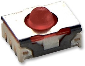1.14.002.011/0000, Switch Tactile N.O. SPST Round Button Gull Wing 0.1A 35VAC 35VDC 1VA 8N SMD T/R