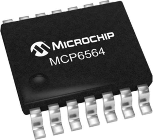MCP6564-E/ST, TSSOP-14 Comparators ROHS