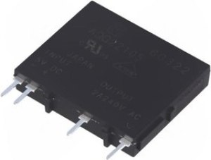AQG22105, Solid State Relays - PCB Mount 2A 5VDC ZERO-CROSS 75-264VAC PCB AQG22105, Solid State Relays - PCB Mount 2A 5VDC ZERO-CROSS 75-264VAC PCB