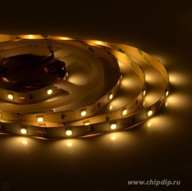 00-37 Светодиодная лента 12В, 7,2Вт/м, smd5050, 30д/м, IP20, 360Лм/м, подложка 10мм, 5м, 3000К. 00-37 Светодиодная лента 12В, 7,2Вт/м, smd5050, 30д/м, IP20, 360Лм/м, подложка 10мм, 5м, 3000К.