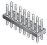 57102-F08-12ULF, Штыревая планка, провод-плата, "папа", Minitek, 2мм, PIN: 24, THT