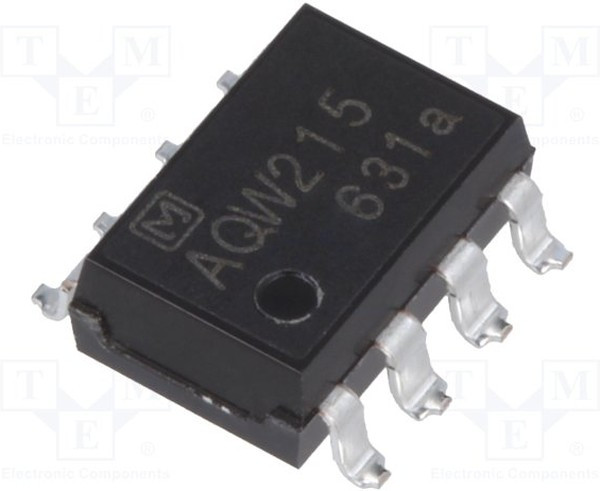 AQW215A, Solid State Relays - PCB Mount 100v 300mA DIP Form A Norm-Open