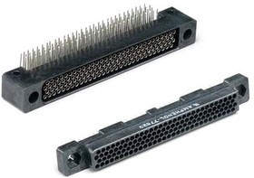 HDB-D4-120M035X, Rectangular MIL Spec Connectors 120 PinDaughterBoard PCB RA .016 Dia, Ti