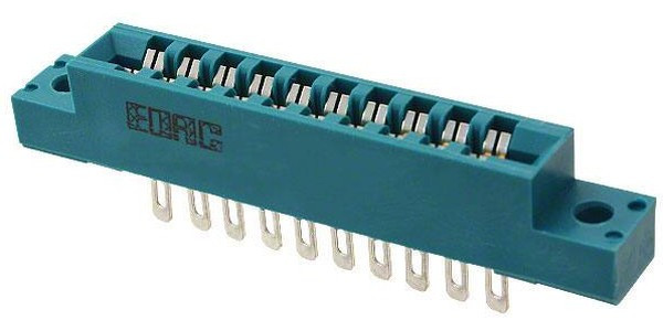 306-010-500-102, Standard Card Edge Connectors 10P SOLDER EYELETS CENTER SPACE