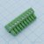 15EDGK-3.81- 10P-14-00A(H), Разъемный клеммник, 3,81мм, Кол-во полюс: 10, прямой, вилка, 250В 15EDGK-3.81- 10P-14-00A(H), Разъемный клеммник, 3,81мм, Кол-во полюс: 10, прямой, вилка, 250В