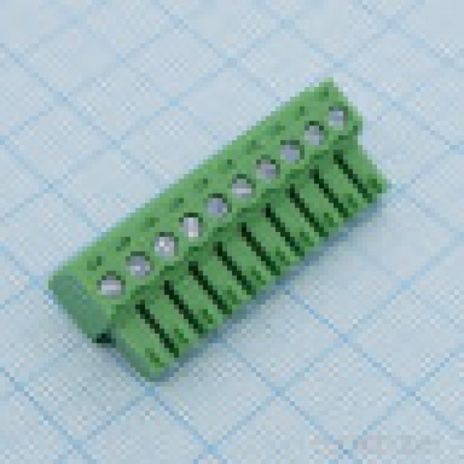 15EDGK-3.81- 10P-14-00A(H), Разъемный клеммник, 3,81мм, Кол-во полюс: 10, прямой, вилка, 250В 15EDGK-3.81- 10P-14-00A(H), Разъемный клеммник, 3,81мм, Кол-во полюс: 10, прямой, вилка, 250В