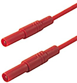 934076101, lead, 16A, 1000V ac/dc, Red, 2m Lead Length