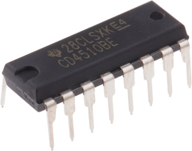 CD4510BE, Counter ICs CMOS Presettable BCD Up/Down Counter CD4510BE, Counter ICs CMOS Presettable BCD Up/Down Counter