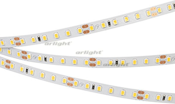Arlight Светодиодная лента RT-A120-8mm 24V Warm3000 (14.4 W/m, IP20, 2835, 5m) (Открытый)
