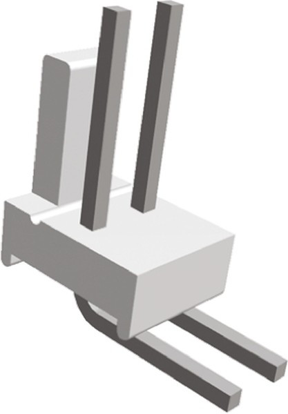 640455-2, Headers & Wire Housings POLARIZED HEADER 2P Right Angle Post tin 640455-2, Headers & Wire Housings POLARIZED HEADER 2P Right Angle Post tin