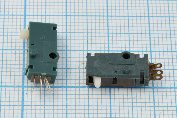 Переключатель концевой(путевой) 14x5x7мм, 50В, 0.3А, on-(off)/off-(on), H8, MSS-6; №9027 ПКонц 14x 5 x 7\ 50\ 0,3\ON-(ON)\\H8\MSS-6\