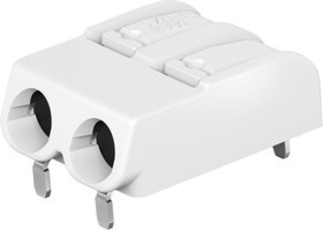 2061-1602/998-404, Клеммная колодка типа провод к плате, White, 6 мм, 2 вывод(-ов), 20 AWG, 16 AWG, 1.5 мм², Вставной 2061-1602/998-404, Клеммная колодка типа провод к плате, White, 6 мм, 2 вывод(-ов), 20 AWG, 16 AWG, 1.5 мм², Вставной