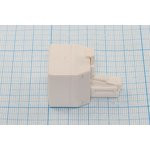 Разъем телефонный 6P4C-Разъем телефонный 6P4Cx2 вилка, контакты 4C, RJ-11