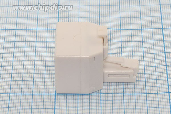 Разъем телефонный 6P4C-Разъем телефонный 6P4Cx2 вилка, контакты 4C, RJ-11