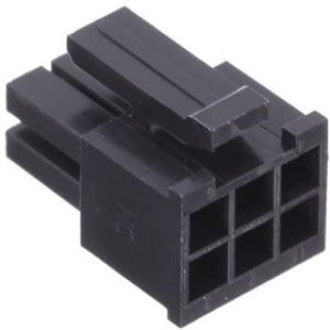 G88MPH0622CEU, Power to the Board Micro power plus 2X3 cable side housing G88MPH0622CEU, Power to the Board Micro power plus 2X3 cable side housing