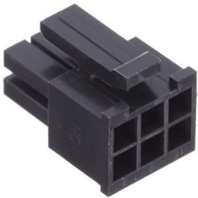 G88MPH0622CEU, Power to the Board Micro power plus 2X3 cable side housing