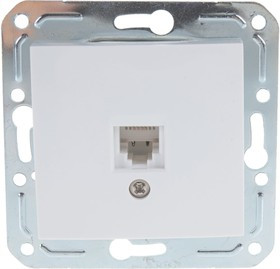 V01-11-F12-M Розетка 1-мест. телеф. RJ -11 бел, м-зм, Magenta 9041 V01-11-F12-M Розетка 1-мест. телеф. RJ -11 бел, м-зм, Magenta 9041