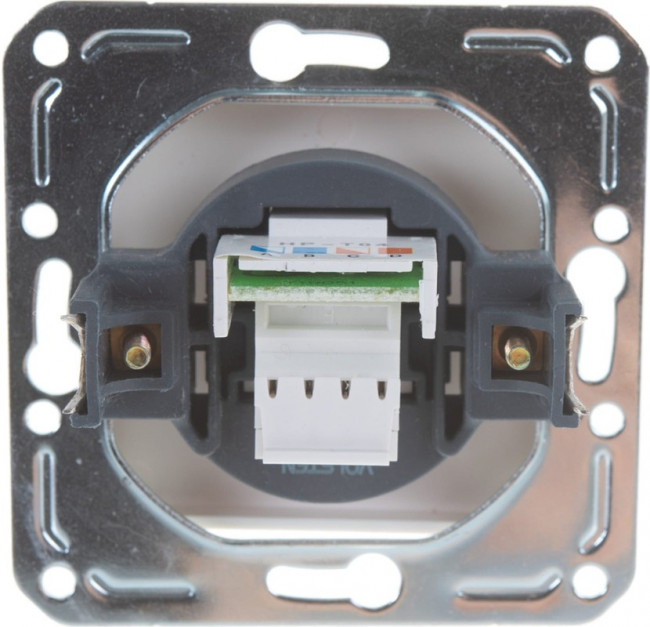 V01-11-F12-M Розетка 1-мест. телеф. RJ -11 бел, м-зм, Magenta 9041 V01-11-F12-M Розетка 1-мест. телеф. RJ -11 бел, м-зм, Magenta 9041