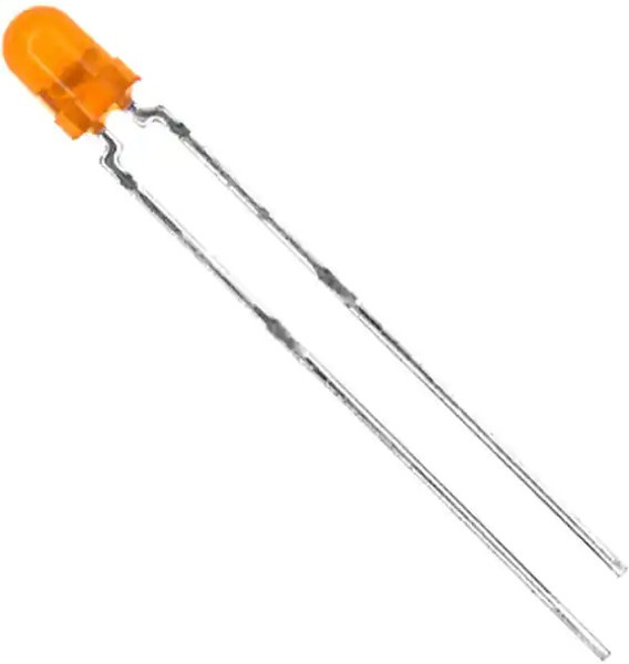 TLHO4400, Светодиод, Оранжевый, Сквозное Отверстие, T-1 (3mm), 20 мА, 2.4 В, 605 нм TLHO4400, Светодиод, Оранжевый, Сквозное Отверстие, T-1 (3mm), 20 мА, 2.4 В, 605 нм