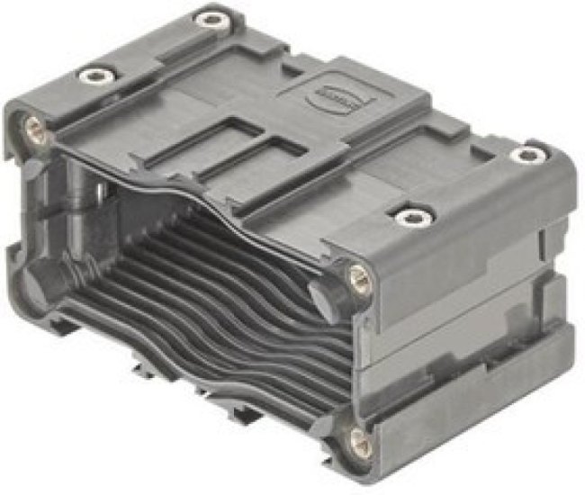 09140008013, Heavy Duty Power Connectors Flexbox Housing Cover 3cable entries 09140008013, Heavy Duty Power Connectors Flexbox Housing Cover 3cable entries