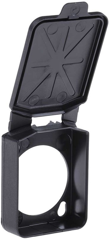 SCDX, Пылезащитная крышка, Hinged Cover, Разъемом шасси размера D, Корпус из Пластика