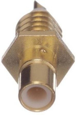 R114553000, RF Connectors / Coaxial Connectors SMB / BULKHEAD JACK RECEPTACLE FRONT MOUNT - SOLDER POT