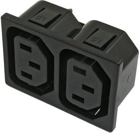 AC-005, Разъём питания , двойной