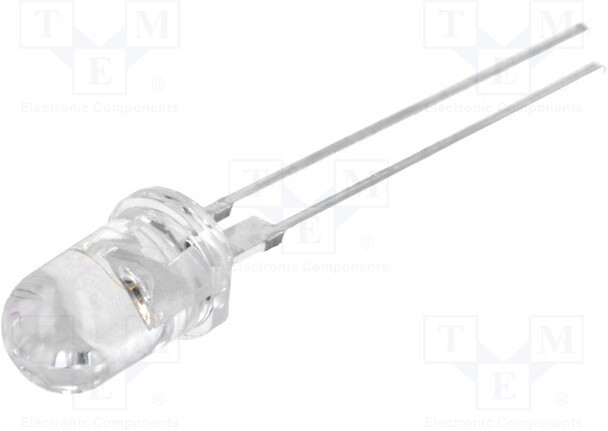 OSR5MS5A31A, Светодиод, 5мм, мигающая, красный, 5800-7000мкд, 30°, Шаг 2,54мм OSR5MS5A31A, Светодиод, 5мм, мигающая, красный, 5800-7000мкд, 30°, Шаг 2,54мм