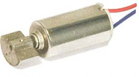 Двигатель вибро 1,3В, 0,12А, скорость(об/мин) 10000, размер 5x10m14, QX-5A