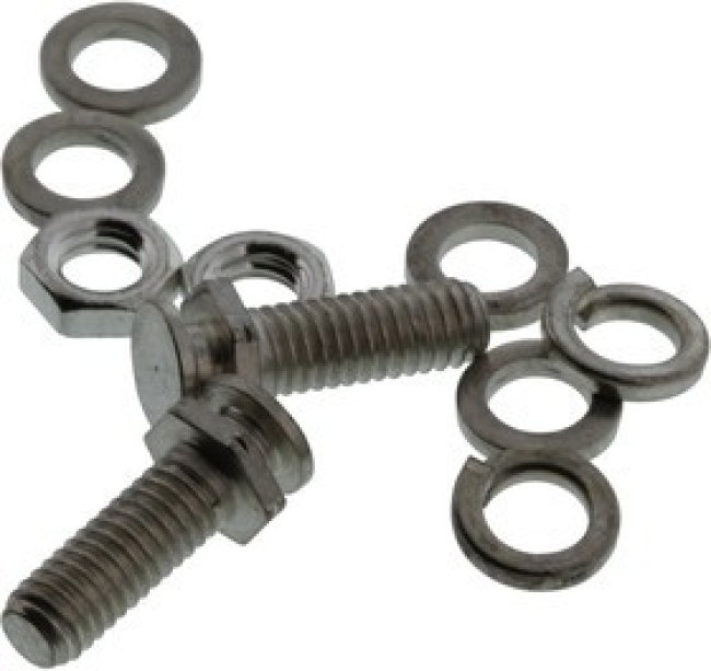173112-0406, D SUB SCREW, STEEL, M3