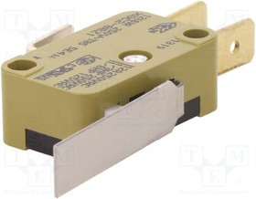 XGC2-88-J23, Микропереключатель SNAP ACTION, с рычагом, SPDT, 12A/250ВAC