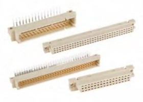 86094648194755E3LF, DIN 41612 64 Way 2.54mm Pitch, Type C, 2 Row, Vertical DIN 41612 Connector Receptacle