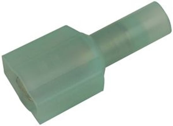 72-M250-32-NL, MALE DISCONNECT, 6.35MM, 16-14AWG, BLUE