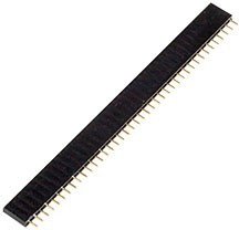 BL1X40Z, SMD розетка на плату 2.54мм 1х40 BL1X40Z, SMD розетка на плату 2.54мм 1х40
