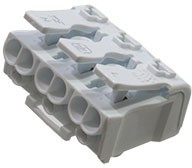 3-2834242-4, Зажим быстрого соединения 3 провода с маркировкой