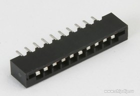 FB-20 (DS1020-20ST1D), гнездо под сверхплоский кабель на плату