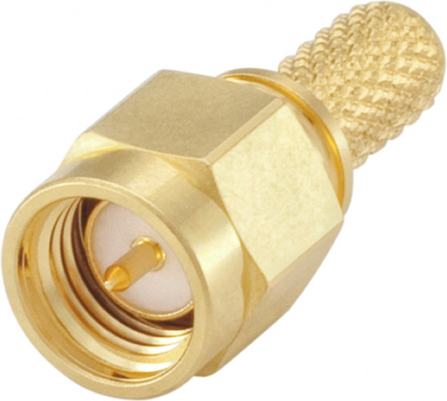 32S107-307L5, RF Connectors / Coaxial Connectors SMA Straight Plug