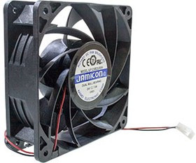 UF1238B2URBH, вентилятор 24В 120х120х38мм подшипник качения авторестарт 5200 об/мин