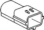 174354-2, Разъем: automotive; Econoseal J-070 Mark II; "папа"; вилка; PIN: 2