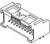 55959-0830, Headers & Wire Housings 8 Ckt R.A. Header 55959-0830, Headers & Wire Housings 8 Ckt R.A. Header