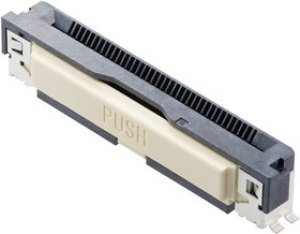 200485-0610, FFC / FPC разъем, R/A, 0.5 мм, 10 контакт(-ов), Гнездо, Easy-On 200485, Поверхностный Монтаж, Низ 200485-0610, FFC / FPC разъем, R/A, 0.5 мм, 10 контакт(-ов), Гнездо, Easy-On 200485, Поверхностный Монтаж, Низ