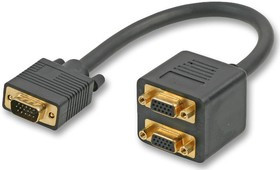 PSG08052, VGA SPLITTER LEAD, 1 TO 2